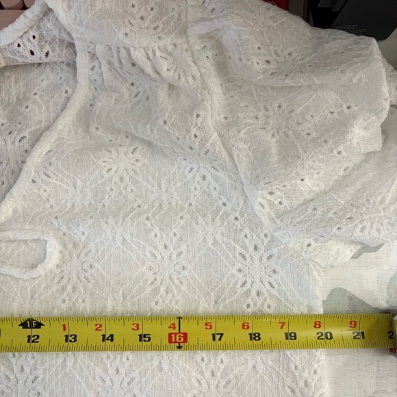 Michael michael Kors Womens Lace V-neck tops size Large - Picture 2 of 10